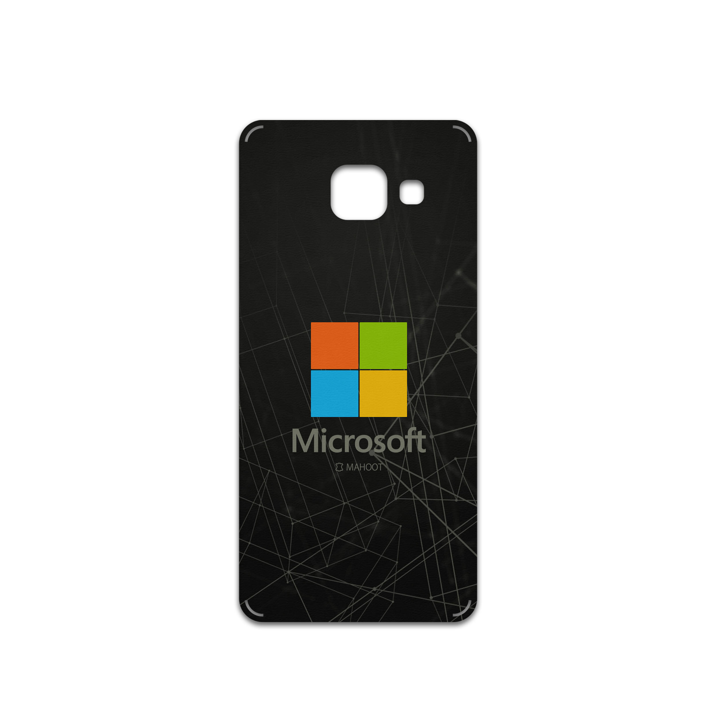برچسب پوششی ماهوت مدل Mcrsft مناسب برای گوشی موبایل سامسونگ Galaxy A3 2016