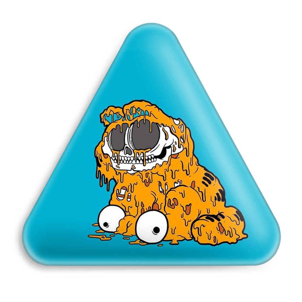 پیکسل خندالو طرح گربه مدل مثلثی کد 1505