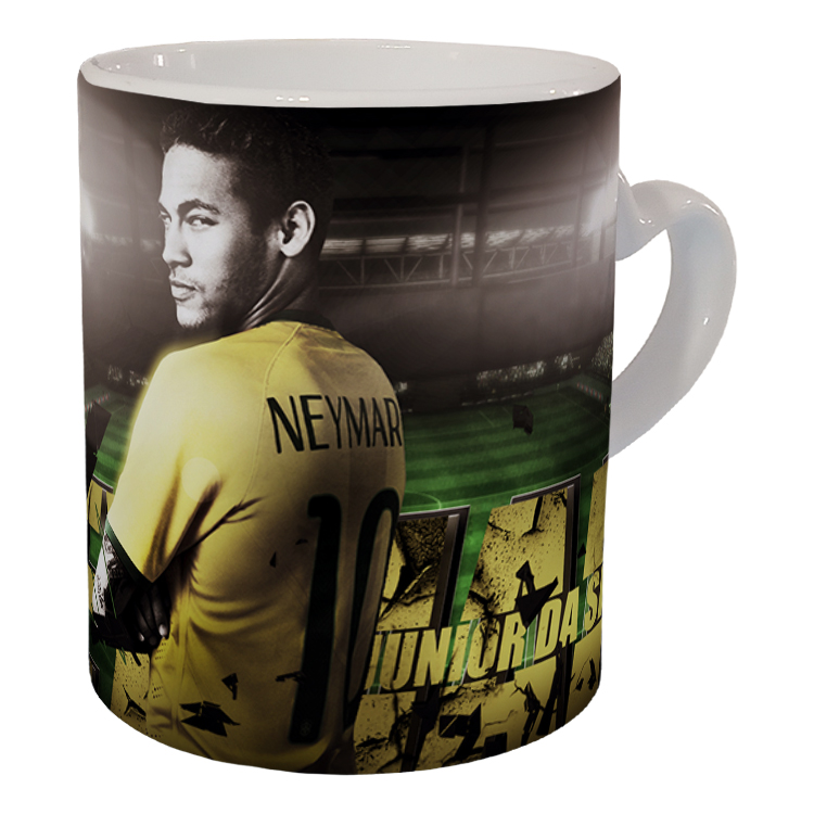 ماگ مدل دسته قلبی طرح نیمار کد 75