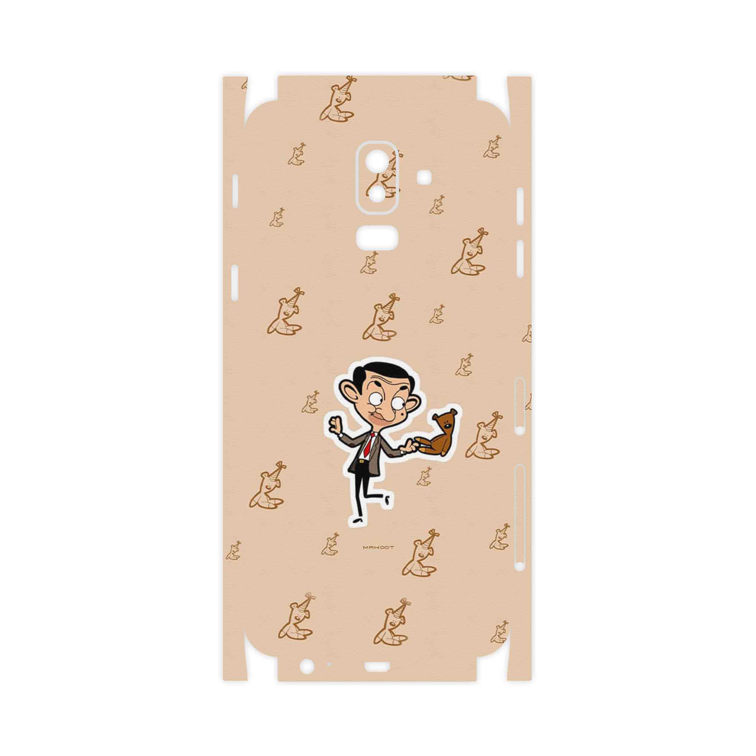 برچسب پوششی ماهوت مدل Mr.Bean-FullSkin مناسب برای گوشی موبایل سامسونگ Galaxy J8