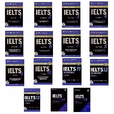 کتاب IELTS CAMBRIDGE اثر جمعی از نویسندگان انتشارات Cambridge پانزده جلدی