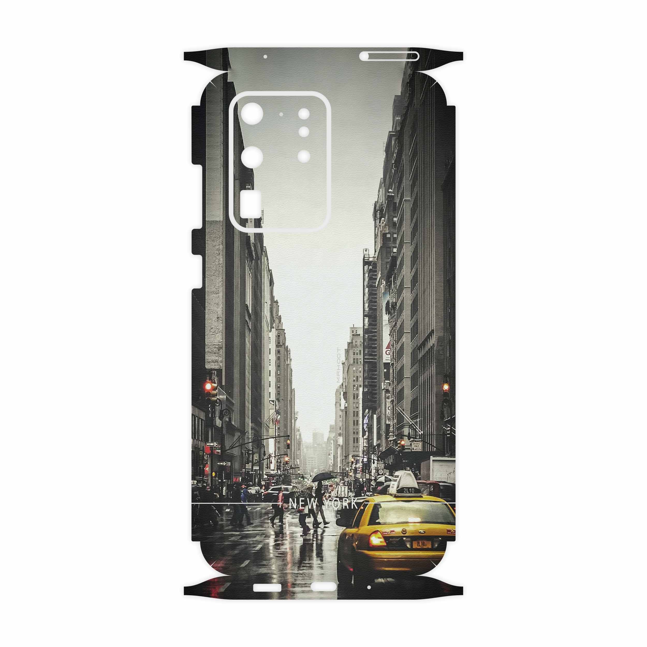 برچسب پوششی ماهوت مدل New York City-FullSkin مناسب برای گوشی موبایل سامسونگ Galaxy S20 Ultra