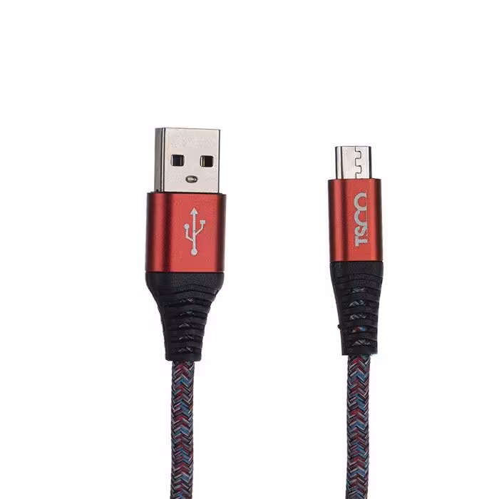 کابل تبدیل USB به microUSB تسکو مدل TC A19 طول 2 متر