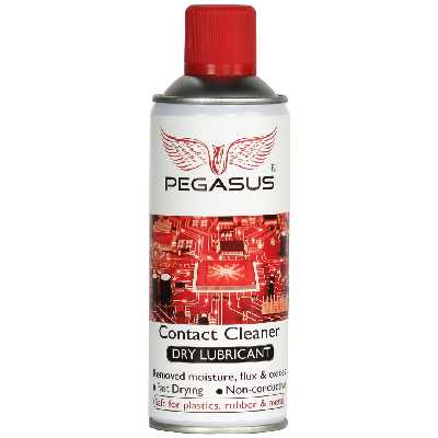 اسپری کنتاکت شور و تمیزکننده خشک پگاسوس مدل Lubricant حجم 450 میلی‌لیتر