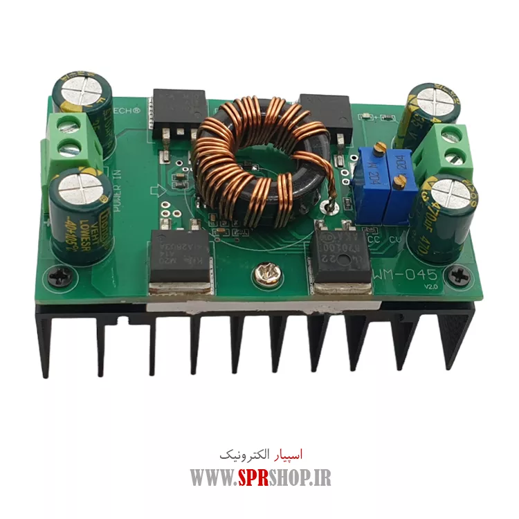 ماژول تغذیه اتوماتیک افزاینده و کاهنده ولتاژ DC-DC مدل WM045