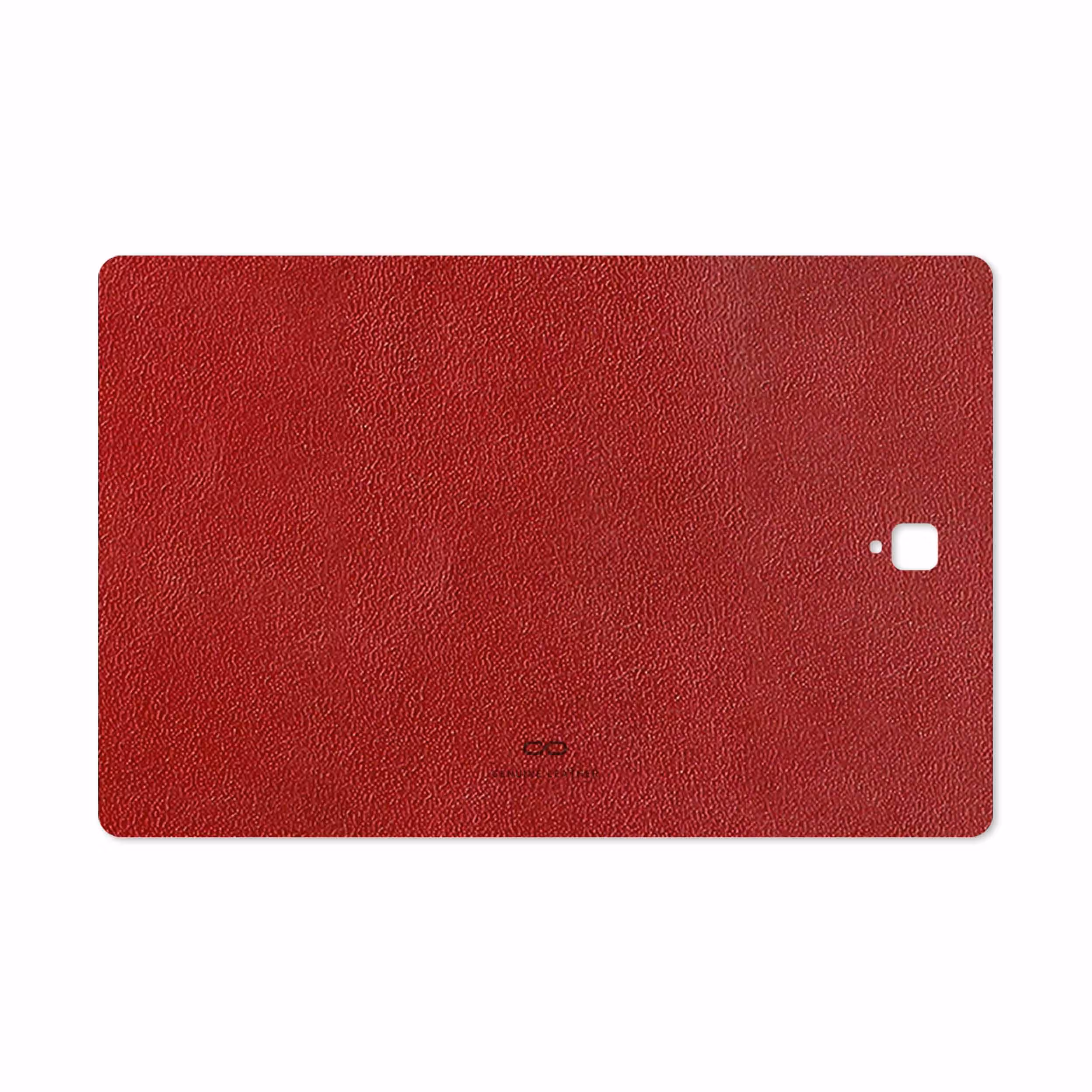 برچسب پوششی ماهوت مدل Red-Leather مناسب برای تبلت سامسونگ Galaxy Tab S3 9.7 2017 T820