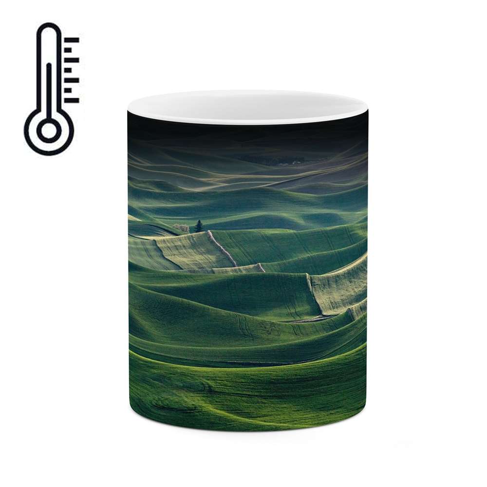 ماگ حرارتی طرح منظره زیبا  مدل mgph13475