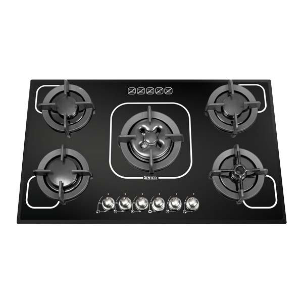 اجاق گاز صفحه ای سینجر پنج شعله مدل SDG-512D