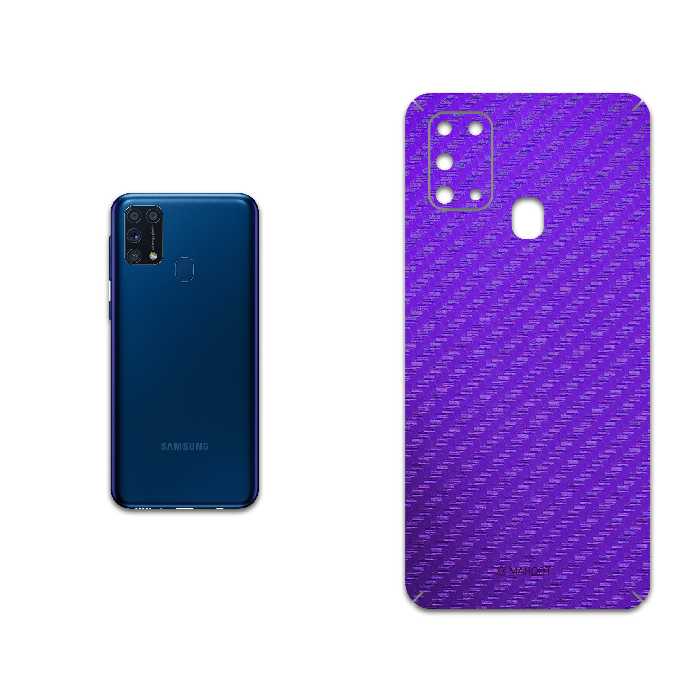 برچسب پوششی ماهوت مدل Purple-Fiber مناسب برای گوشی موبایل سامسونگ Galaxy M31
