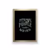 تابلو طرح تایپوگرافی normal people are weird