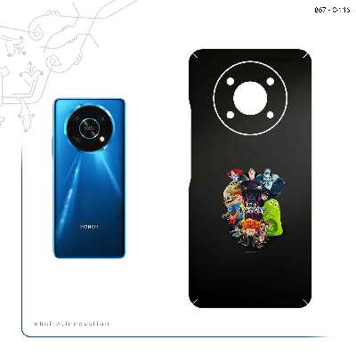 برچسب پوششی ماهوت مدل Hotel Transylvania مناسب برای گوشی موبایل آنر X9 5G