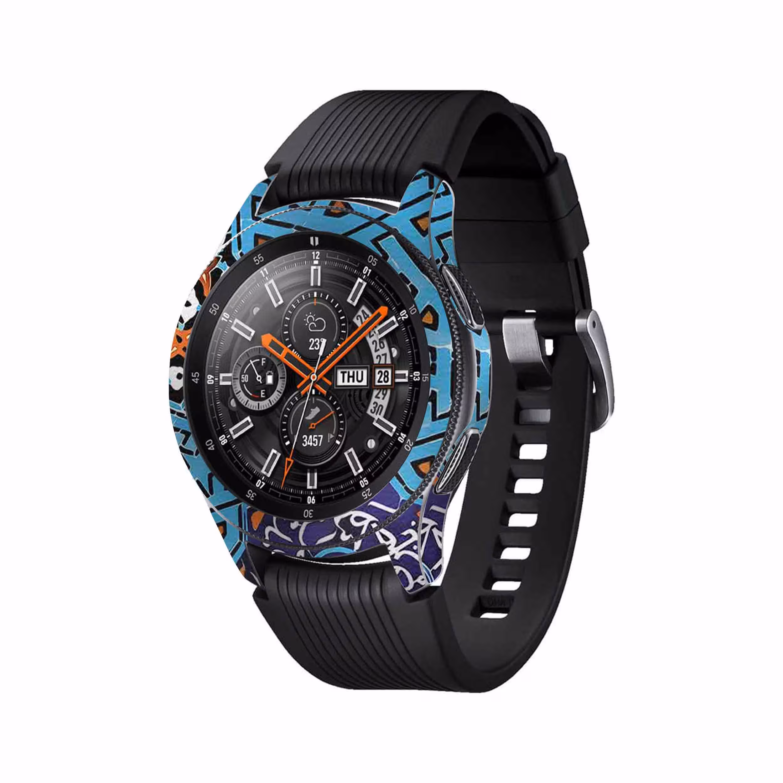 برچسب ماهوت طرح Iran-Tile7 مناسب برای ساعت هوشمند سامسونگ Galaxy Watch 46mm
