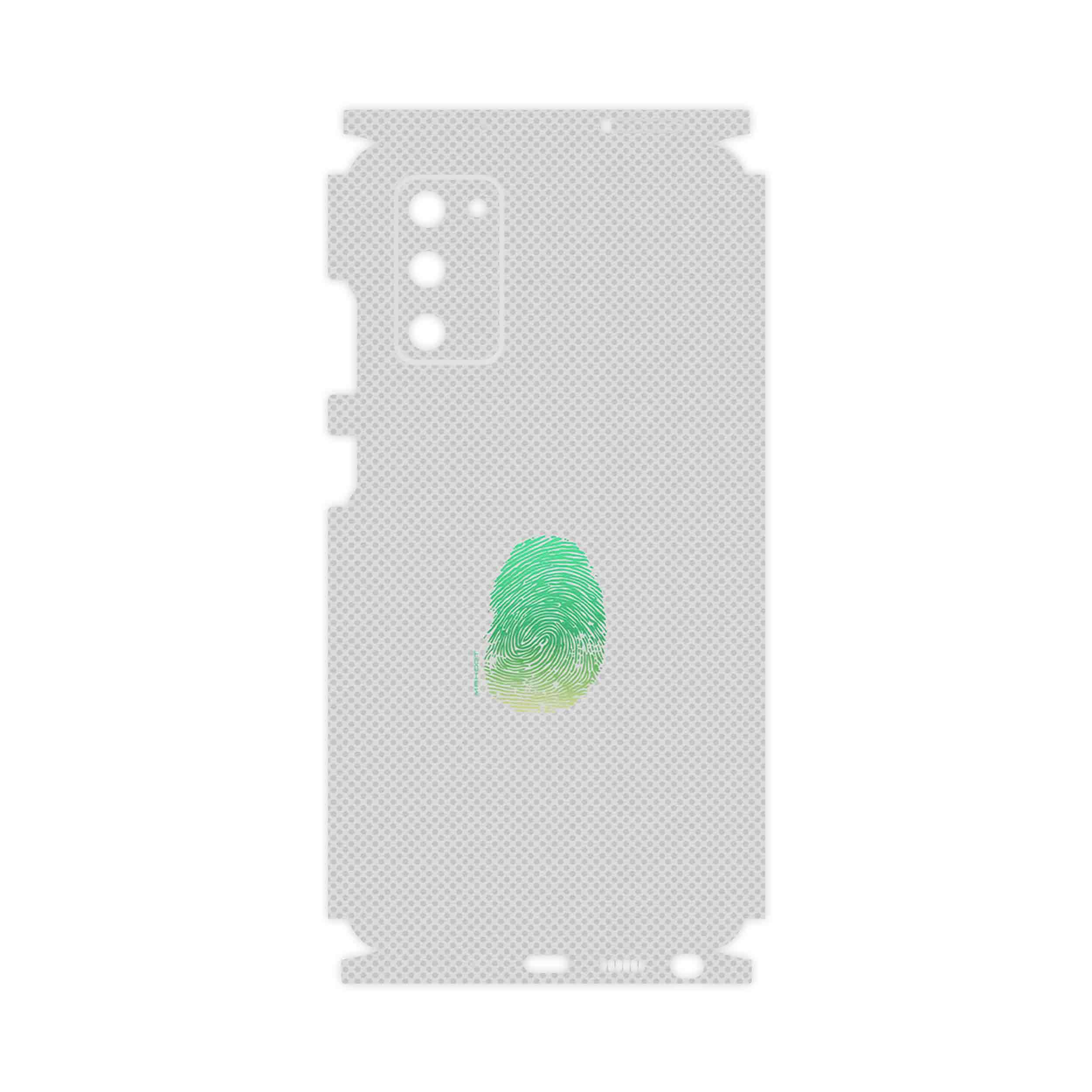 برچسب پوششی ماهوت مدل Minimal Fingerprint-FullSkin مناسب برای گوشی موبایل سامسونگ Galaxy Note 20