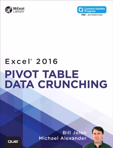 خرید و دانلود نسخه کامل کتاب Excel 2016 Pivot table data crunching