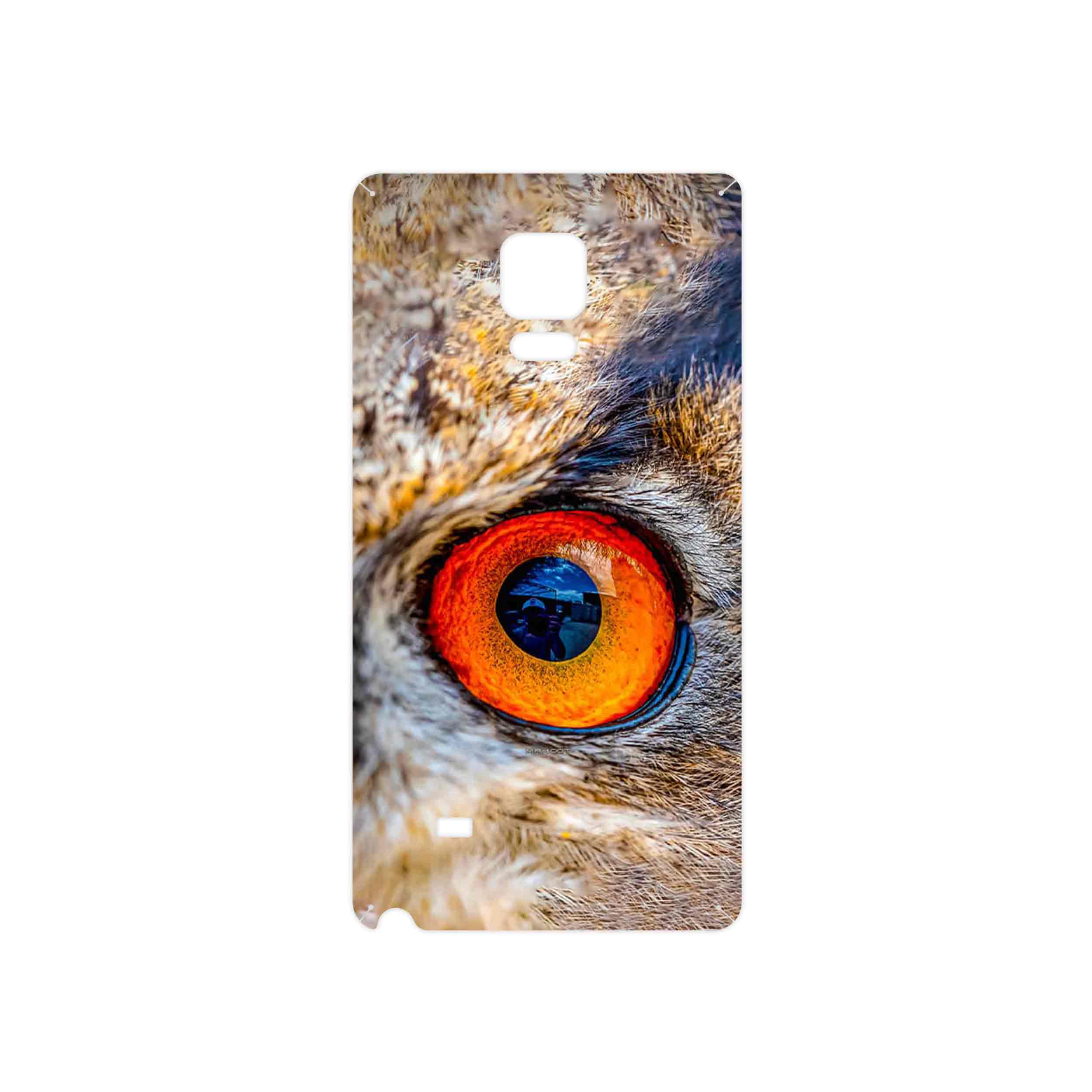 برچسب پوششی ماهوت مدل Owl eyes مناسب برای گوشی موبایل سامسونگ Galaxy Note Edge