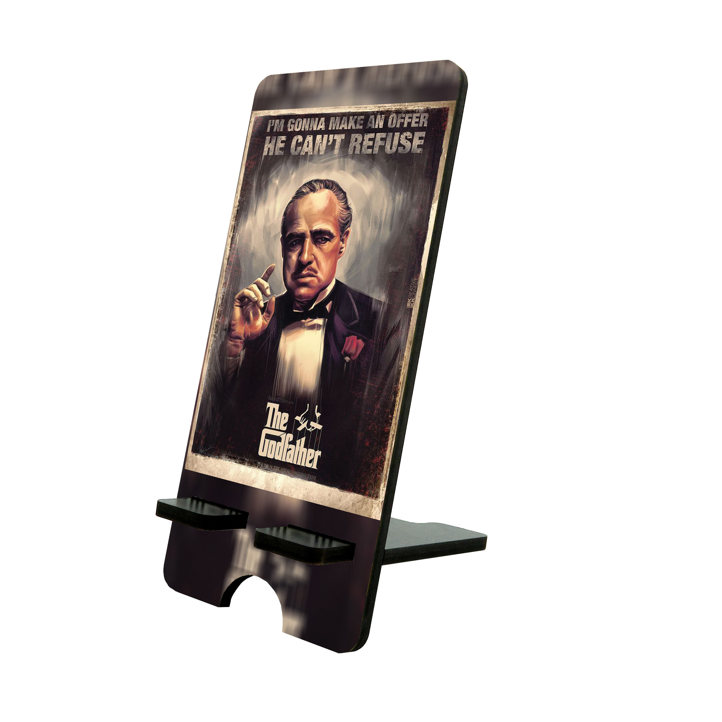 پایه نگهدارنده گوشی موبایل و تبلت طرح پدر خوانده کد 6768581