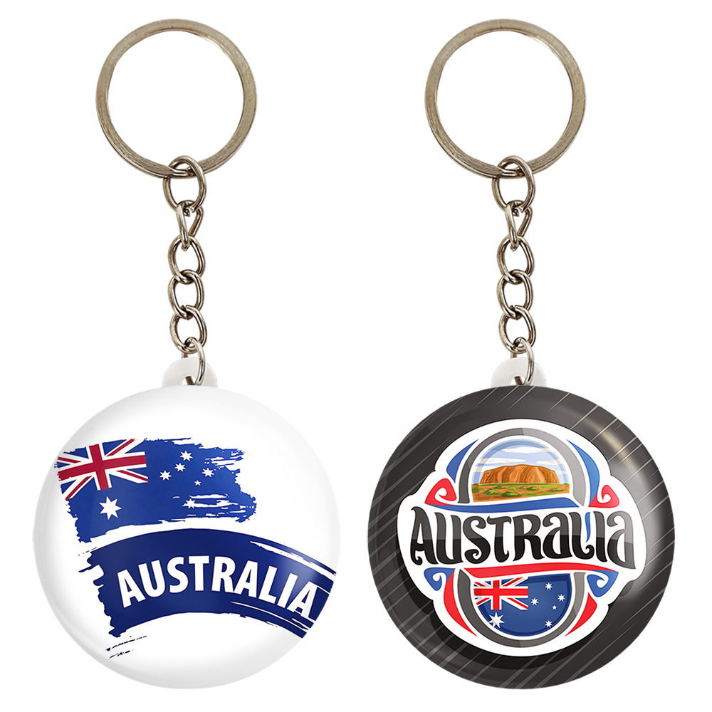 جاکلیدی خندالو مدل پرچم استرالیا کد 2062620622 مجموعه 2 عددی