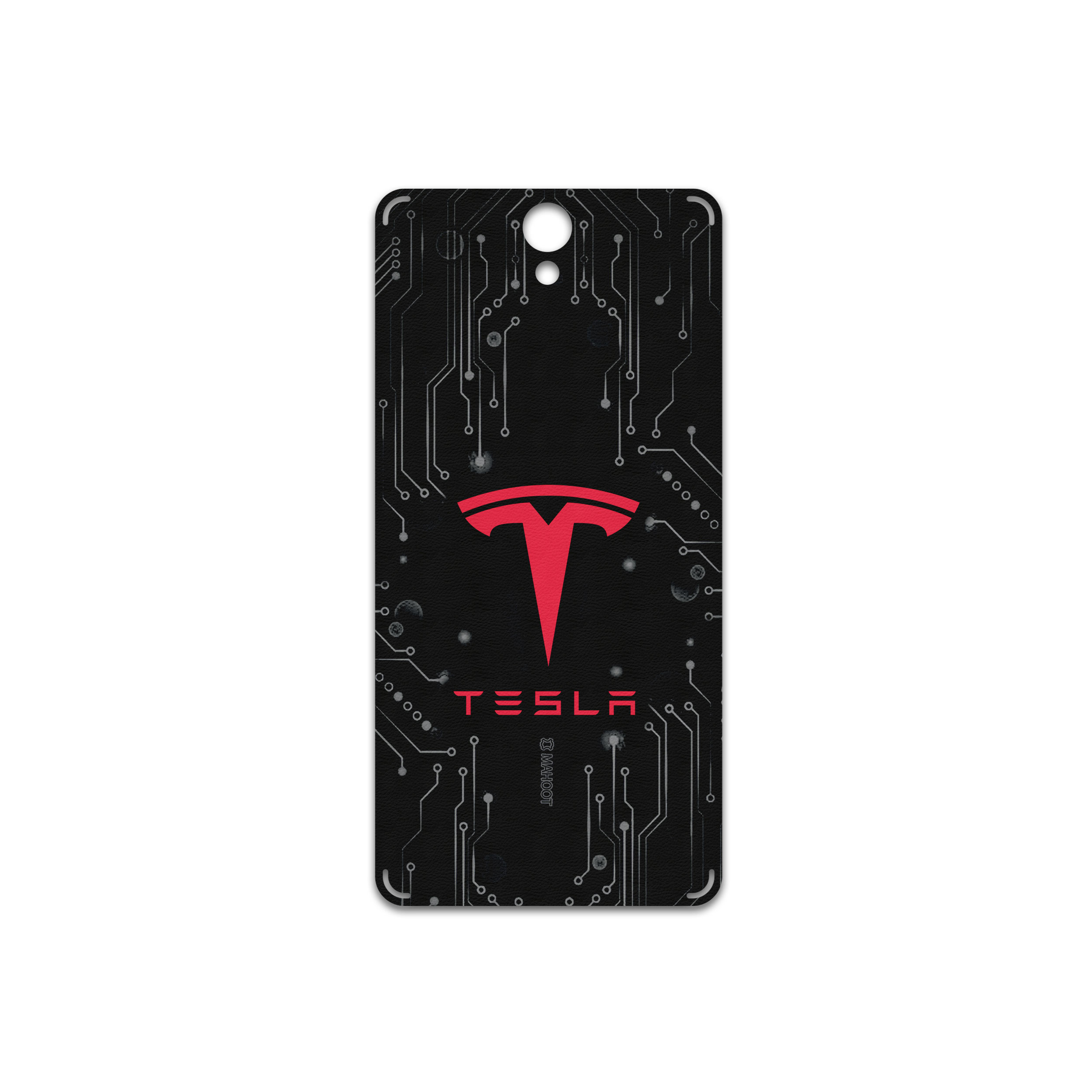 برچسب پوششی ماهوت مدل TESLA-Motors مناسب برای گوشی موبایل لنوو Vibe S1