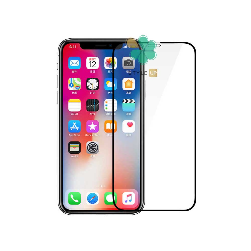 گلس سرامیک گوشی ایفون Apple iPhone XR مدل دور تراش