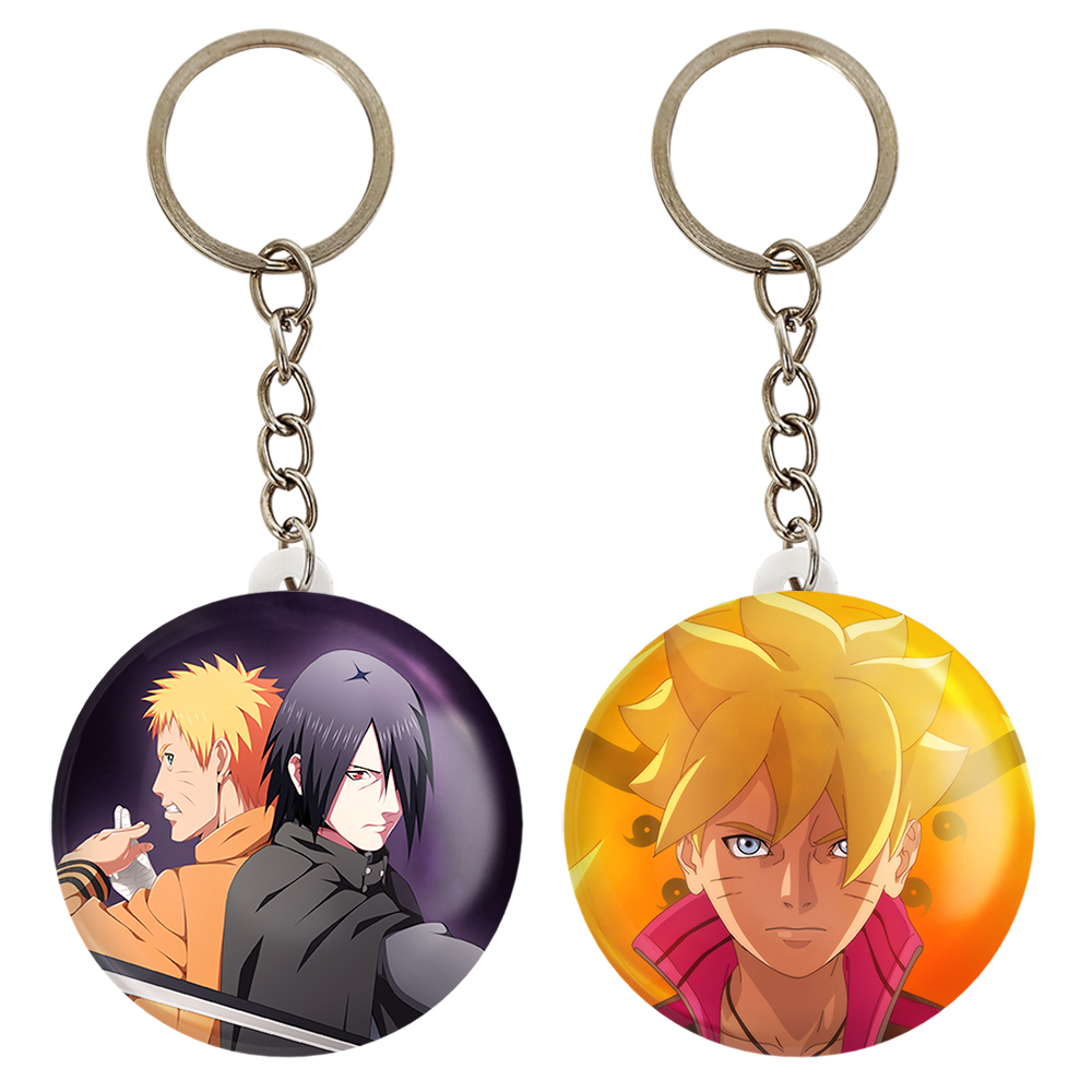 جاکلیدی خندالو مدل ناروتو و ساسکه انیمه بوروتو کد 1313913135 مجموعه 2 عددی