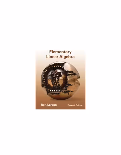 خرید و دانلود نسخه کامل کتاب Elementary Linear Algebra