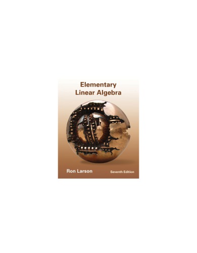 خرید و دانلود نسخه کامل کتاب Elementary Linear Algebra