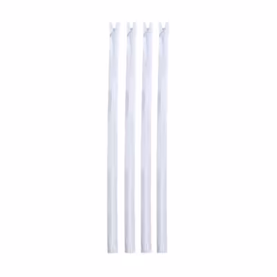 زیپ مخفی اس اچ ام مدل Z.50-SHM-W.4PC بسته 4 عددی