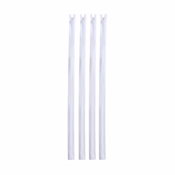 زیپ مخفی اس اچ ام مدل Z.50-SHM-W.4PC بسته 4 عددی