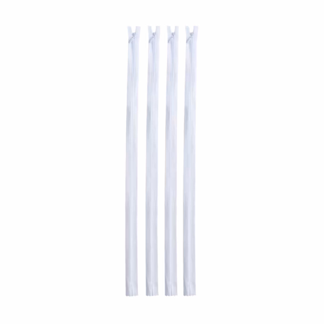 زیپ مخفی اس اچ ام مدل Z.50-SHM-W.4PC بسته 4 عددی