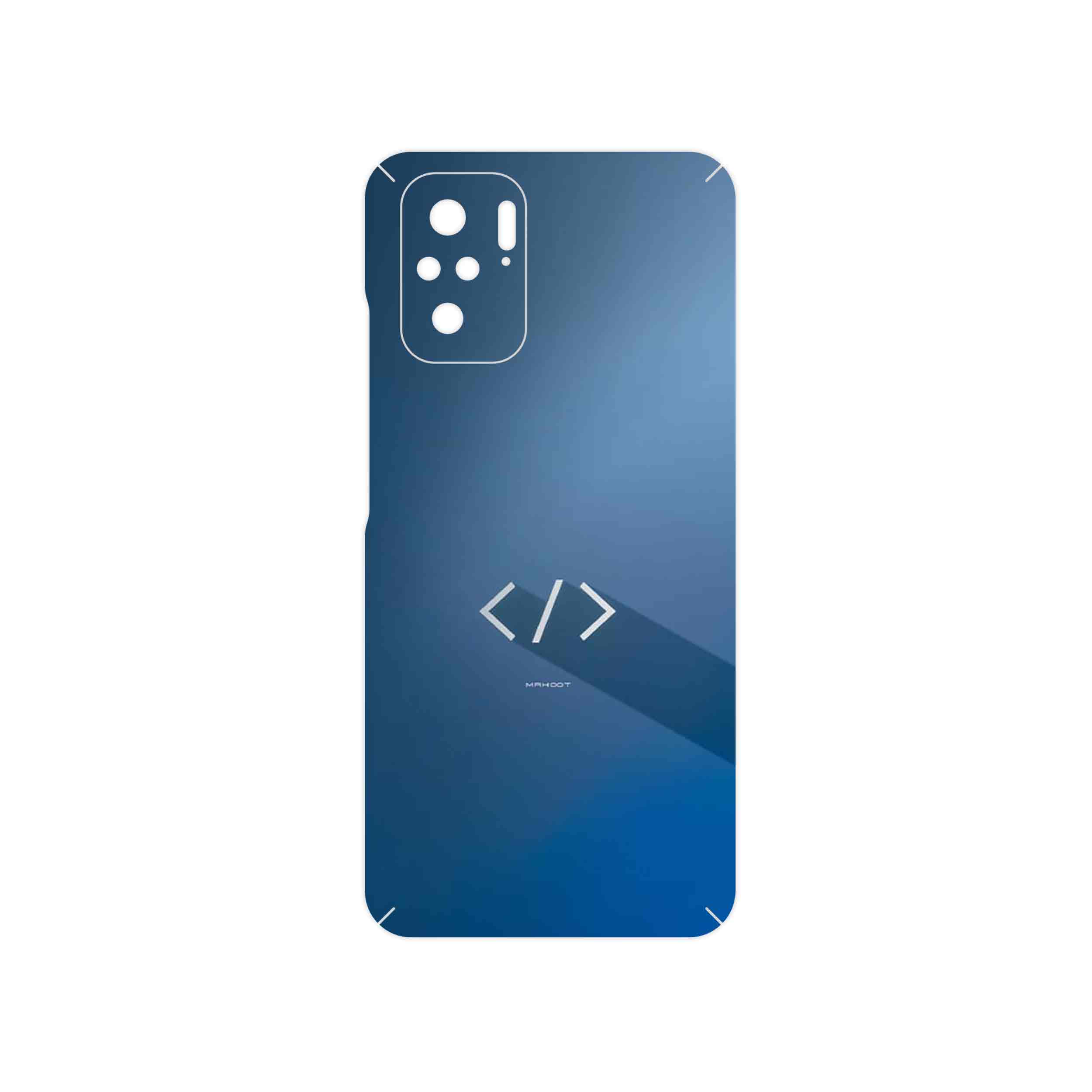 برچسب پوششی ماهوت مدل Minimal Coding icon مناسب برای گوشی موبایل شیائومی Poco M5s