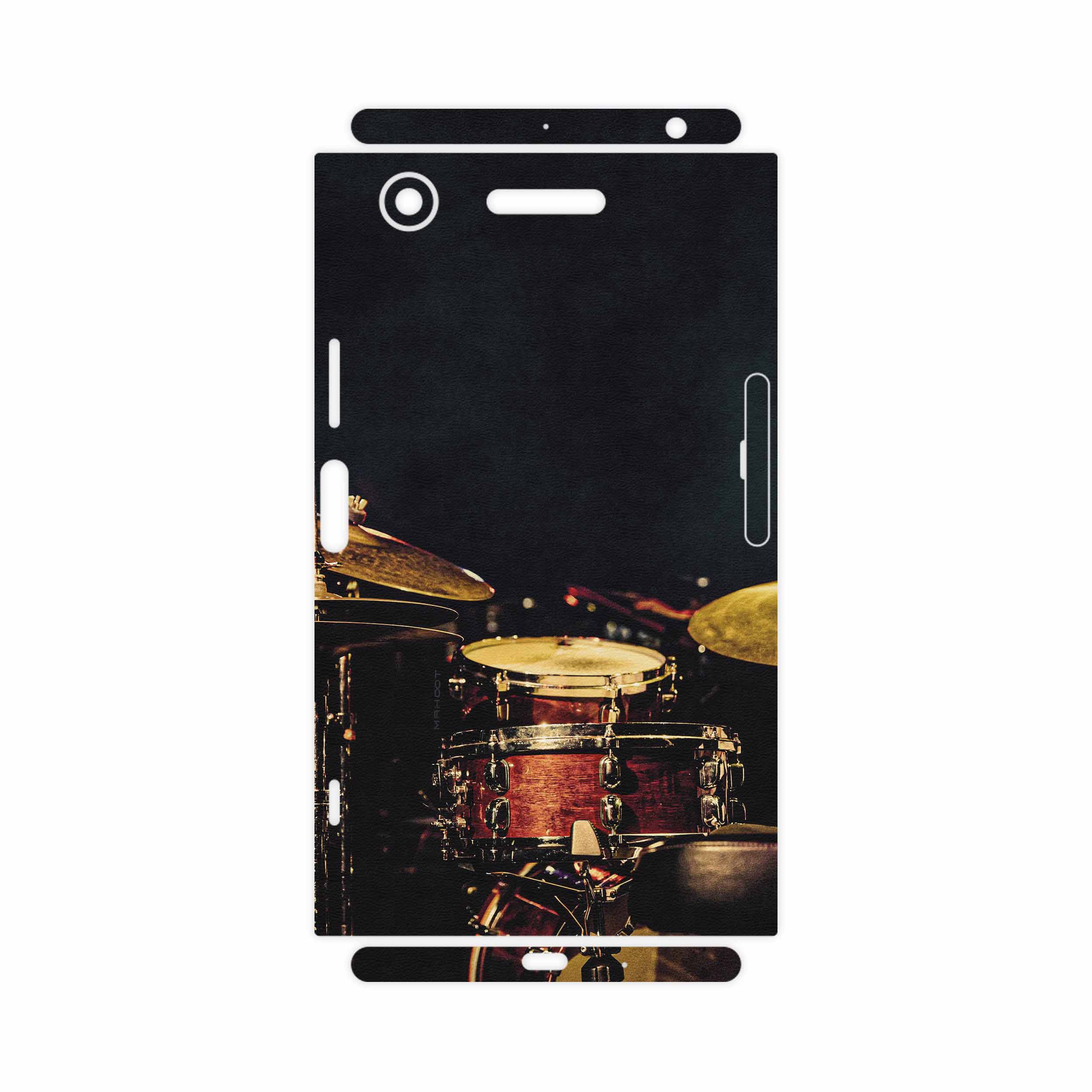 برچسب پوششی ماهوت مدل Drum Kit-FullSkin مناسب برای گوشی موبایل سونی Xperia XZ1