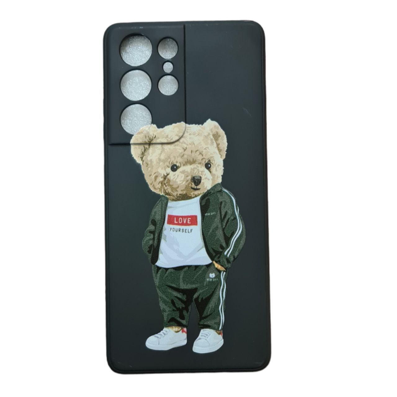کاور مدل IMD طرح خرس کد 266 مناسب برای گوشی موبایل سامسونگ Galaxy S21 ULTRA
