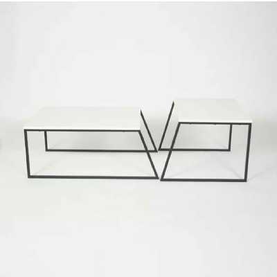 میز جلومبلی مدل مدل NA-20395 مجموعه 2 عددی