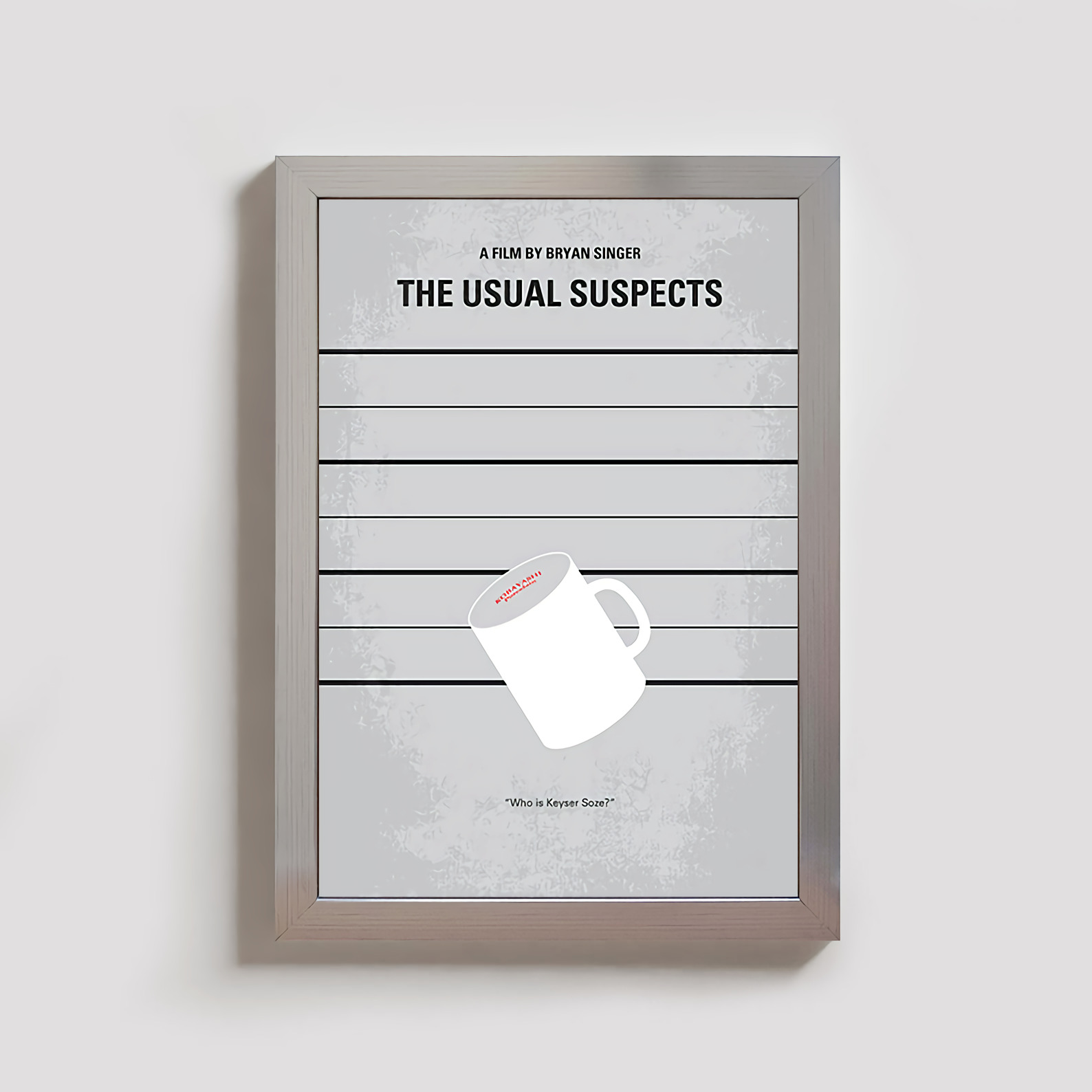 تابلو مدل usual suspects