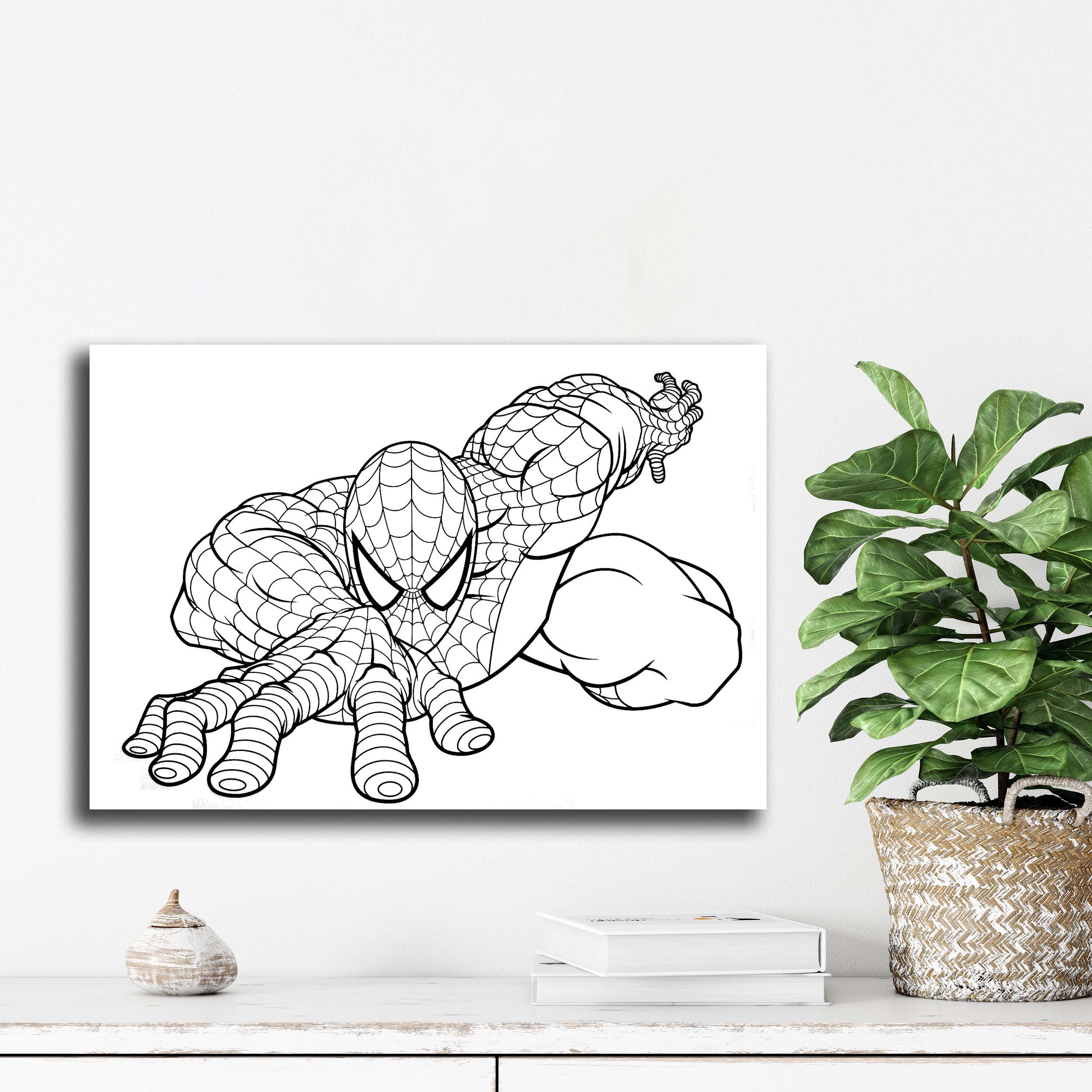 تابلو شاسی آتریسا مدل مرد عنکبوتی