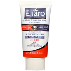 کرم ضد آفتاب فاقد چربی با پوشش کرم پودر SPF30 الارو