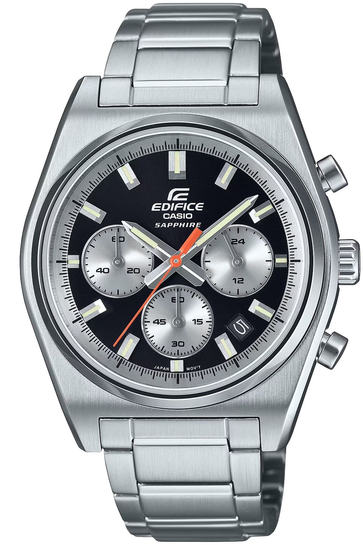 ساعت سفید مردانه EFB 730D بنای مچی Casio