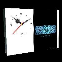 ساعت رومیزی تایپوگرافی فارسی طرح J 15