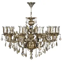 لوستر 10 شعله چشمه نور مدل M3414-5-5-A