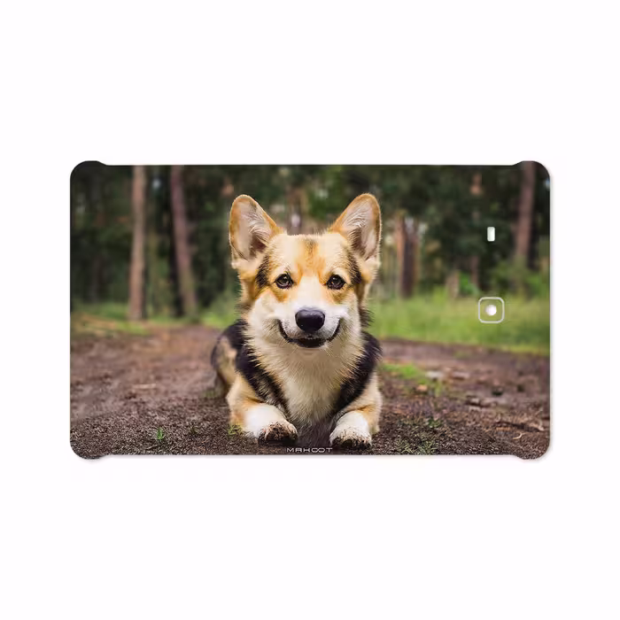 برچسب پوششی ماهوت مدل Dog-2 مناسب برای تبلت سامسونگ Galaxy Tab E 9.6 2015 T560