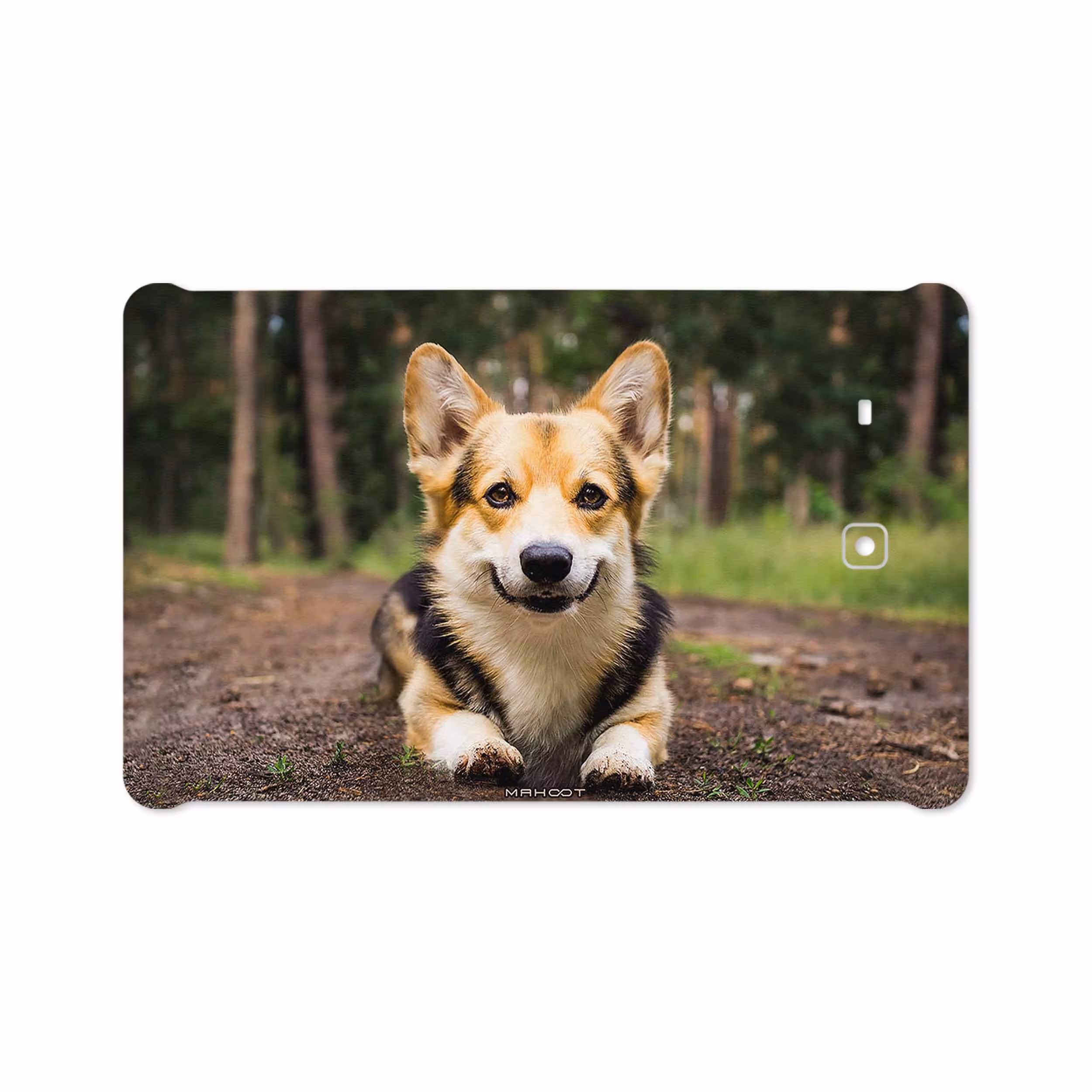 برچسب پوششی ماهوت مدل Dog-2 مناسب برای تبلت سامسونگ Galaxy Tab E 9.6 2015 T560