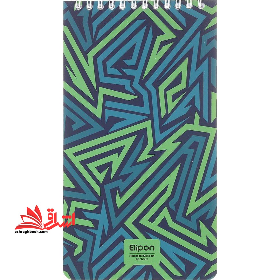 دفتر یادداشت خط دار فانتزی 80 برگ (6طرح،کد 264) ، (سیمی) - فروشگاه کتاب اشراق