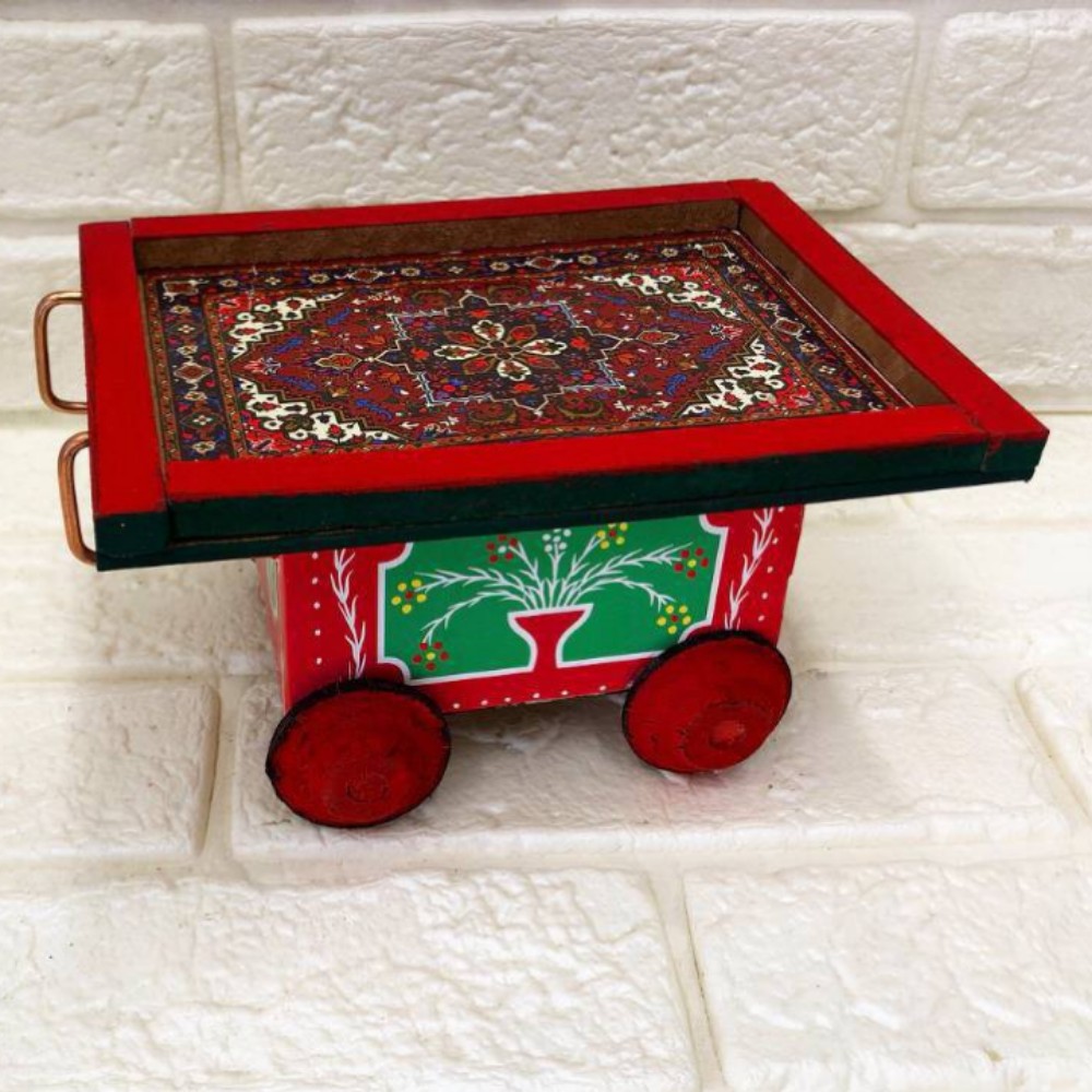 ماکت گاری چرخ طحافی سنتیذچوبی