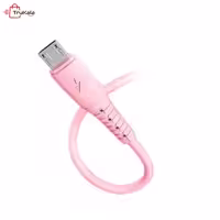 کابل شارژر سیلیکونی رنگی میکرو دنمن مدل D07V