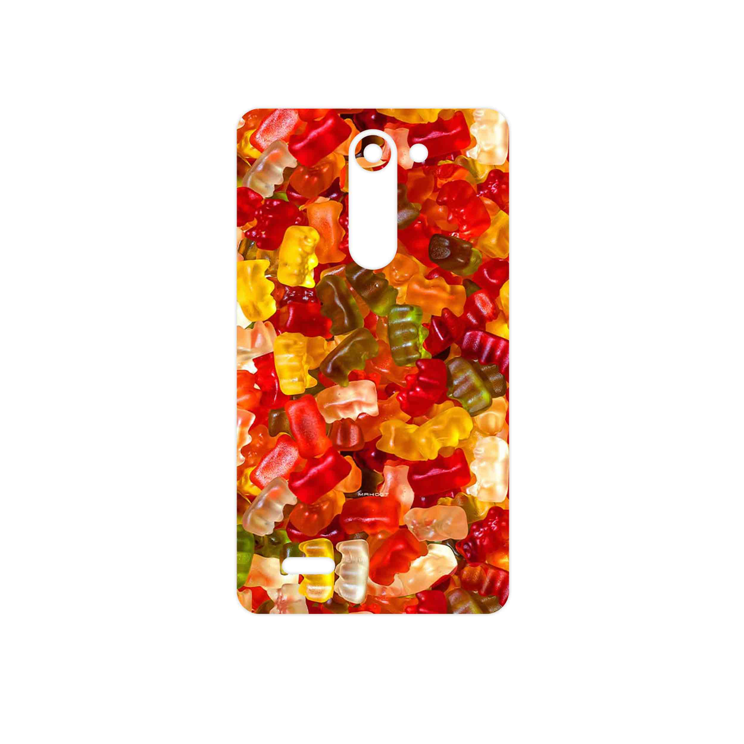 برچسب پوششی ماهوت مدل Gummi candy 1 مناسب برای گوشی موبایل ال جی L Bello