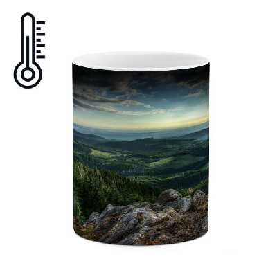 ماگ حرارتی کاکتی طرح منظره مدل mgh13120