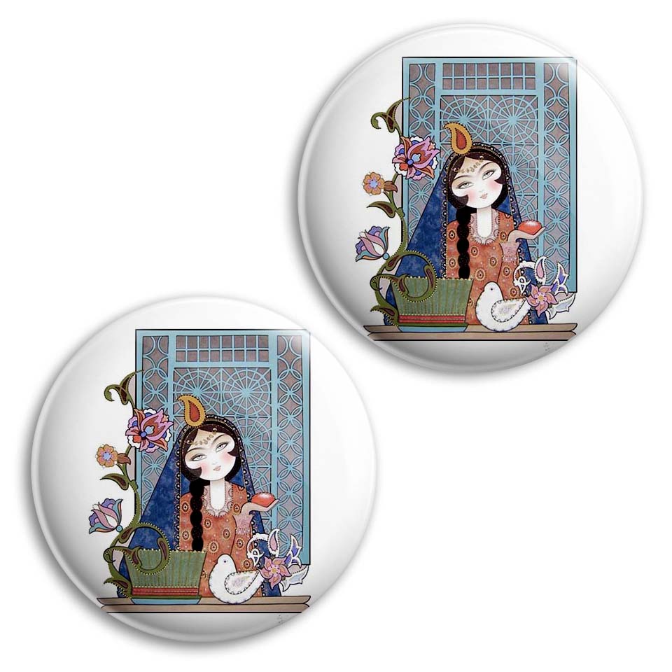  پیکسل پرمانه طرح سنتی کد pm2n.5949 مجموعه 2 عددی