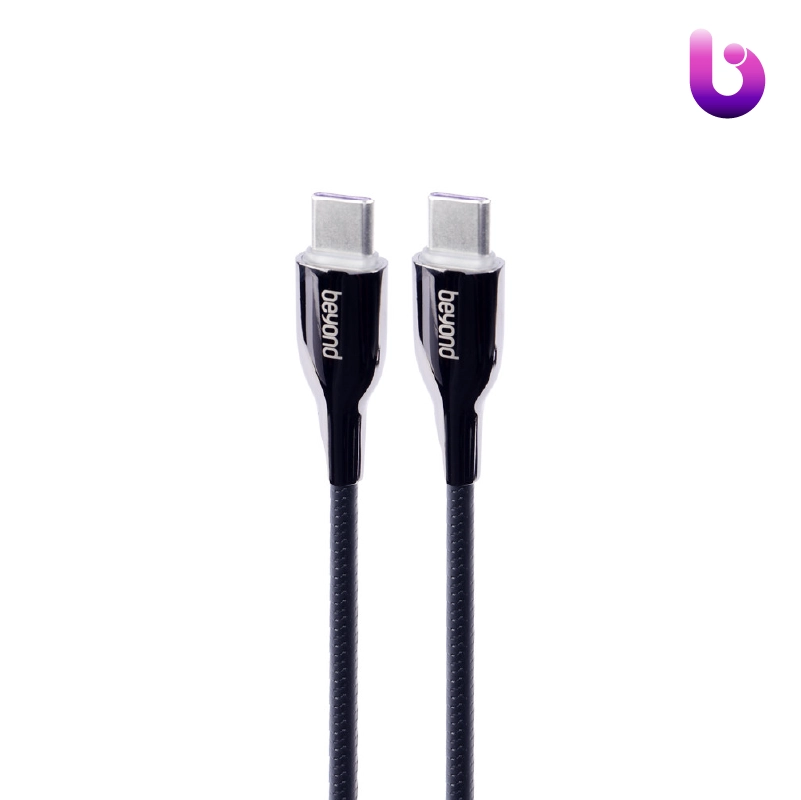 کابل تبدیل فست شارژ Beyond BCC-541 Type-C To Type-C 3A 60W 1m