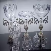 سرویس پذیرایی کریستال کن کن پایه دار