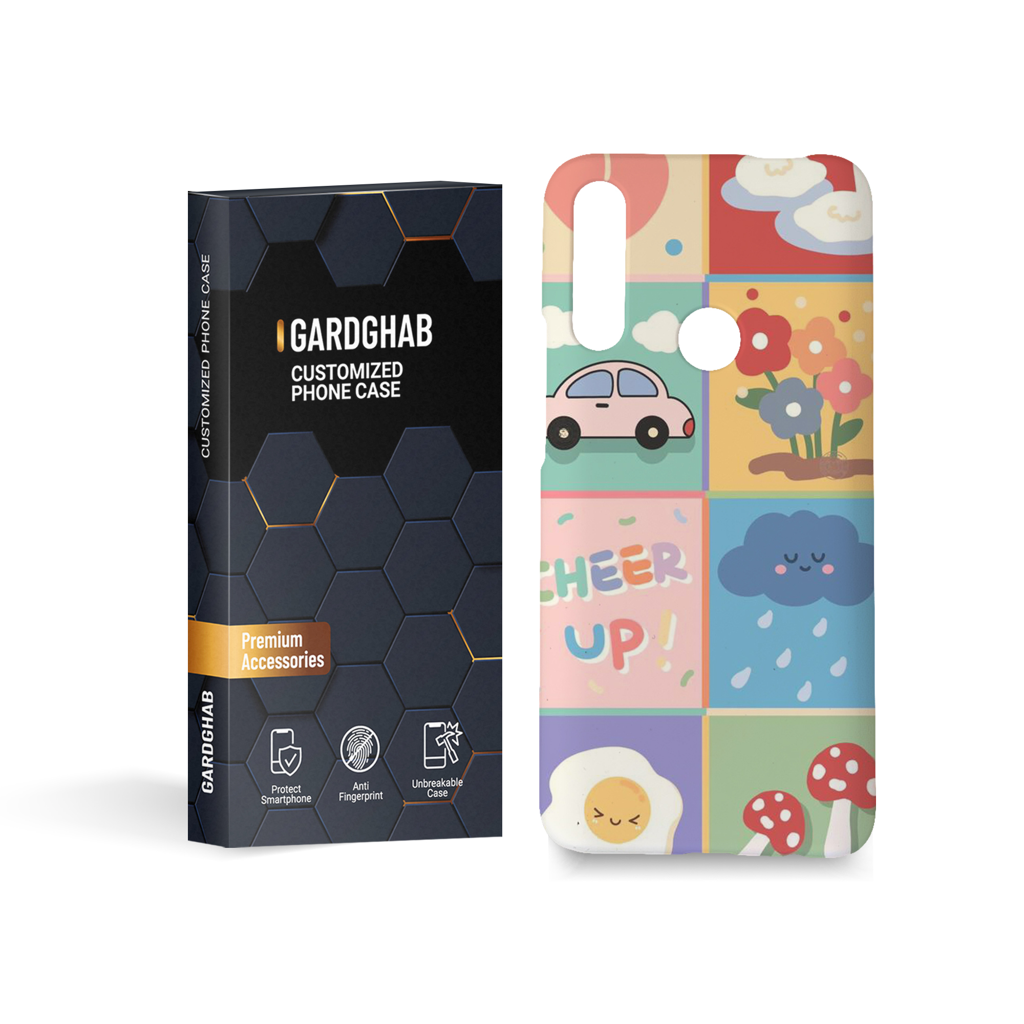  کاور گارد قاب مدل فانتزی مناسب برای گوشی موبایل هوآوی Y9 prime 2019